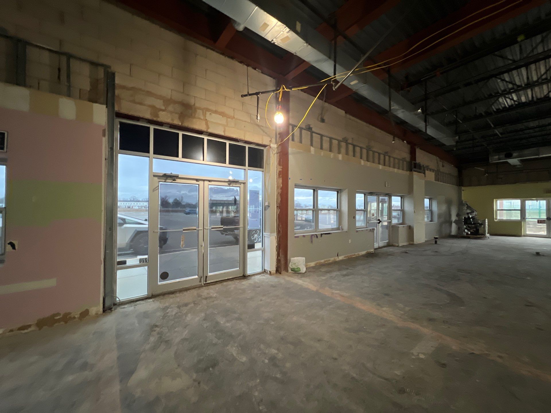 Compound Training Grounds demolition — interior view 4